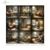 Papeles Scrapbooking SLS-100 Mouse World - Home Sweet Home